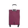 5 Piece Set (18/23/27/Travelbag /Toiletry Bag), Softshell Suitcase Spinner Wheels Terylene Polyester Luggage Sets Carry On Suitcase Luggage Lightweight Durable Suitcase - Wine Red - Image 15