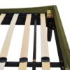 Aspen - Queen Vertical Tufted Modern Headboard Platform Bed Set - Olive Green - Image 10