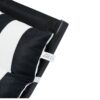 Outdoor Lounge Chairs (Set of 2), Cushion Replacement Patio Funiture Seat Cushion Chaise Lounge Cushion - Black / White - Image 9