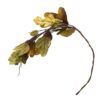 Maple Leaf Spray Green & Mustard, Botanicals Decor For Harvest Festival Fall Festival & Thanksgiving Table Decorations (Set of 12) - Green / Mustard - Image 6