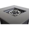 Powder Coated Fire Pit With Lid - Black - Image 3