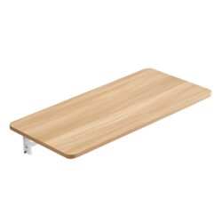 Laundry Room Folding Table Wall Mounted Folding Table, Fold Down Desk, Workbench, Addition To Garage & Shed - Burly Wood
