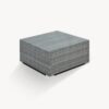 8 Pieces Outdoor Patio Furniture Sets, Garden Conversation Wicker Sofa Set, Single Sofa Combinable - Beiges / Gray - Image 16