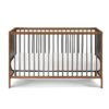 Pixie Zen - 3 In 1 Crib - Walnut, Charcoal - Image 2