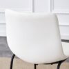 (Set of 4) Classic Chairs, A Stylish Seat Perfect For Modern Minimalist And Industrial Style Environments - White - Image 12