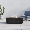 Propane Outdoor Modern Fire Pit Table - Charcoal - Image 4
