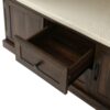 Hall Tree With 3 Hooks, Coat Hanger, Entryway Bench, Storage Bench, 3 In 1 Design, For Entrance, Hallway Tiger - Brown - Image 10