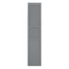 Full Size Murphy Wall Bed & Shelves - Gray - Image 7
