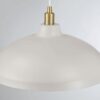 Astral - Single Light Pendant Lamp For Entrance Kitchen Island - Gold / White - Image 3