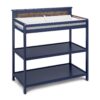 Connelly - Changing Table - Midnight Blue / Vintage Walnut - Image 2