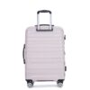 3 Piece Luggage Sets Pc Lightweight & Durable Expandable Suitcase With Two Hooks, Double Spinner Wheels, Tsa Lock, (21/25/29) - Sand - Image 11