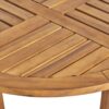 Outdoor Dining Set With Coffee Table And 2 Chairs - Teak - Image 14