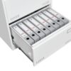 Filing Cabinet Lateral File Cabinet With Lock, 3 Drawer - White - Image 10