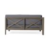 Brava - X Back Left Right Corner Bench Set - Dark Gray - Image 10