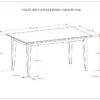 Colby - Dining Table - Oak - Image 11