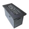 Propane / Gas Outdoor Fire Pit Table - Charcoal - Image 2