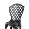 Bono Metal Bistro Set - Black - Image 19
