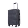 20" Carry On Luggage Lightweight Suitcase, Spinner Wheels - Black - Image 8
