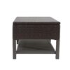 Regent - Storage Bench With Metal Rack - Brown Multi - Image 10