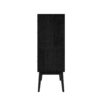 Wilbur - Faux Wood And Rubberwood 4 Drawer Dresser - Black - Image 6