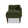 Samuel - Tufted Roll Arm Chaise Lounge - Olive Green - Image 2