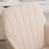 Adjustable Office Chair, Home Bedroom, Ergonomic Swivel Chair, Backrest Seat, Comfortable For Long Sitting - Khaki - Image 8