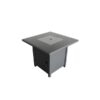 Outdoor Fire Pit Table With Lid - Gray - Image 4