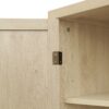 4 Door Storage Cabinet With 1 Drawer And 4 Adjustable Inner Shelves - Natural - Image 20