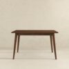 Levi - Modern Rectangular Dining Kitchen Table - Brown - Image 3