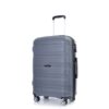 Hardshell Suitcase Spinner Wheels Pp Luggage Sets Lightweight Durable Suitcase With Tsa Lock, 3 Piece Set (20/24/28) - Gray - Image 4