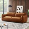Emma - Mid-Century Modern Luxury Sofa - Cognac - Image 6
