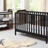 Brees Island - 3 In 1 Convertible Crib - Black, Brownstone - Image 6