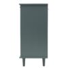 3 Door 3 Drawer Cabinet, American Furniture, Suitable For Bedroom, Living Room, Study - Dark Green - Image 12