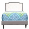 Deb - Twin Bed - Light Gray / White - Image 5