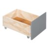 Twin Size Murphy Bed With Drawers, Cabinets, USB Ports Material - Gray - Image 15