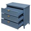 3 Drawer Cabinet For Bedroom - Blue - Image 13