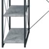 Amiel - All Purpose Writing Desk - Gray - Image 4