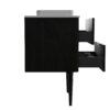 Elena - Modern Bathroom Vanity With Sink Luxury Bathroom Vanity With Ample Storage, 2 Soft Close Drawers, 2 In 1 Floating Or Freestanding Design - Black - Image 8