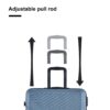 3 Piece Luggage Sets, Lightweight Suitcase With Two Hooks, Spinner Wheels, Tsa Lock, (20/24/28) - Blue - Image 20