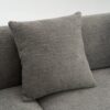 Compression Sofa: Combining Chaise Longue With 3 Seater, Wood Grain Chenille Fabric, Full Sponge Compression Sofa, Combined Sofa With 4 Pillows For Living / Home Furniture / Apartment - Gray - Image 16