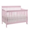 Riley - 4 In 1 Convertible Crib - Pink - Image 2