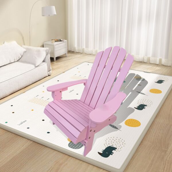 Outdoor Or Indoor Children Adirondack Chair - Pink