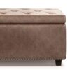 Hamilton - Storage Ottoman - Distressed Umber Brown - Image 4