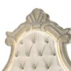 Lucienne -Queen Bed Velvet With LED - Beige - Image 7