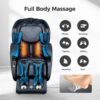 Bosscare - 3D Zero Gravity Massage Chair, Full Body Shiatsu Recliner With App - Black - Image 2