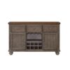 Rustic Two Tone Sever With Powerpack - Gray - Image 7