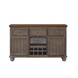 Rustic Two Tone Sever With Powerpack - Gray