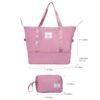 Luggage Set Of 5 Pieces, Expandable Hard Pc Luggage Set With Tsa Lock For Rotating Wheels, Lightweight Rolling Luggage - Pink - Image 5