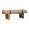 Belmont - Boucle Bench - Oak - Image 2