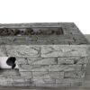 Reinforced - Propane / Gas Fire Pit Table - Stone Gray - Image 3